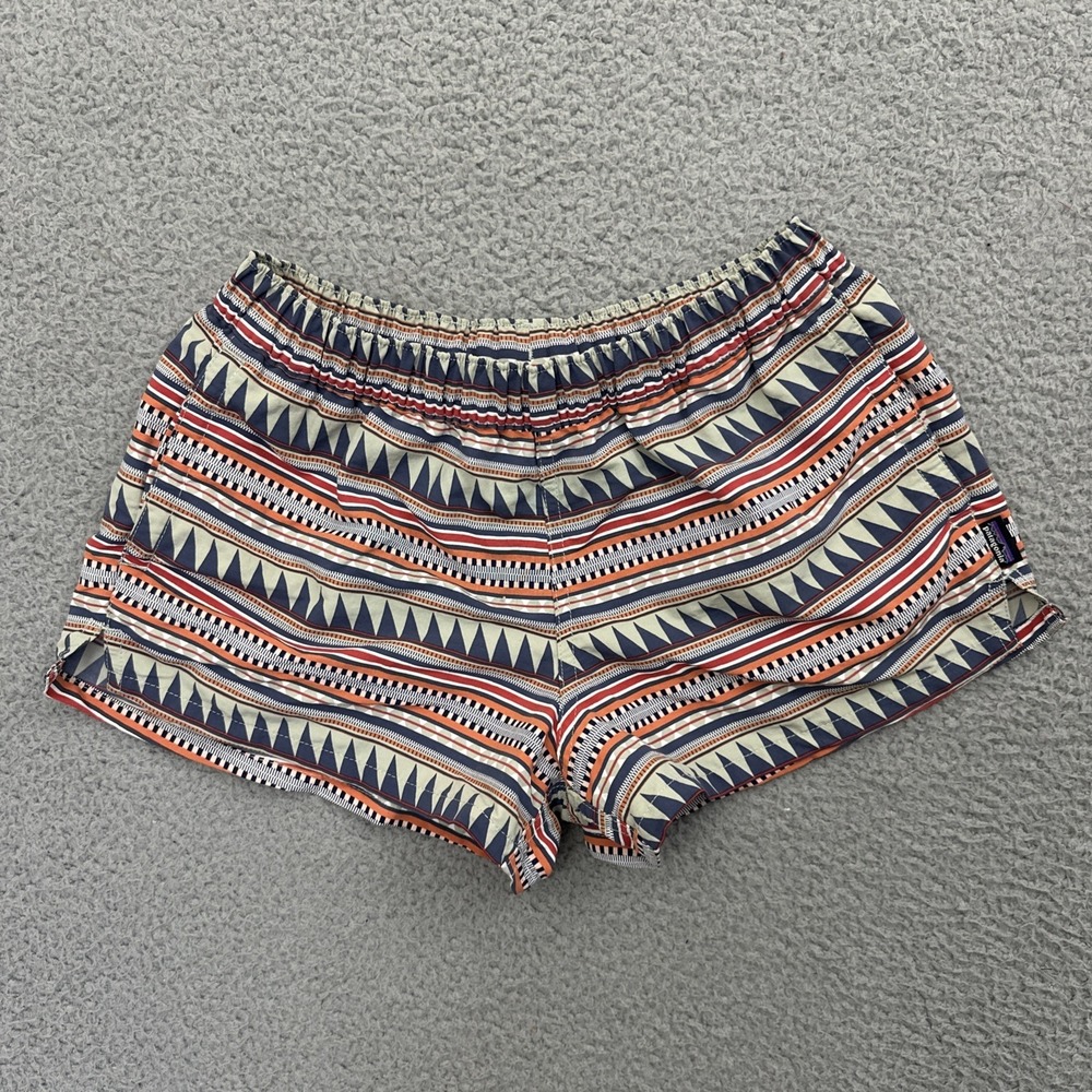 Patagonia Barely Baggies Shorts 2.5" Athletic Outdoor Beach Aztec Women's‎ XS